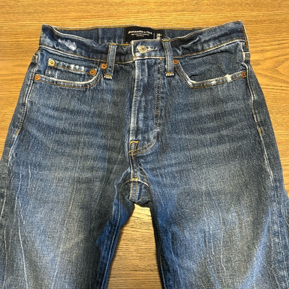 Abercrombie & fitch blue Jeans 28W 30 L - Picture 1 of 4